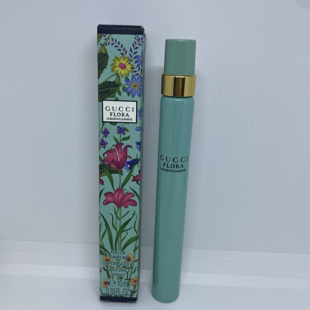 Gucci Flora Gorgeous Jasmine ~ Eau De Parfum ~ Spray ~0.33