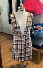 SHEIN curve plaid sleeveless dress women's plus size 2X