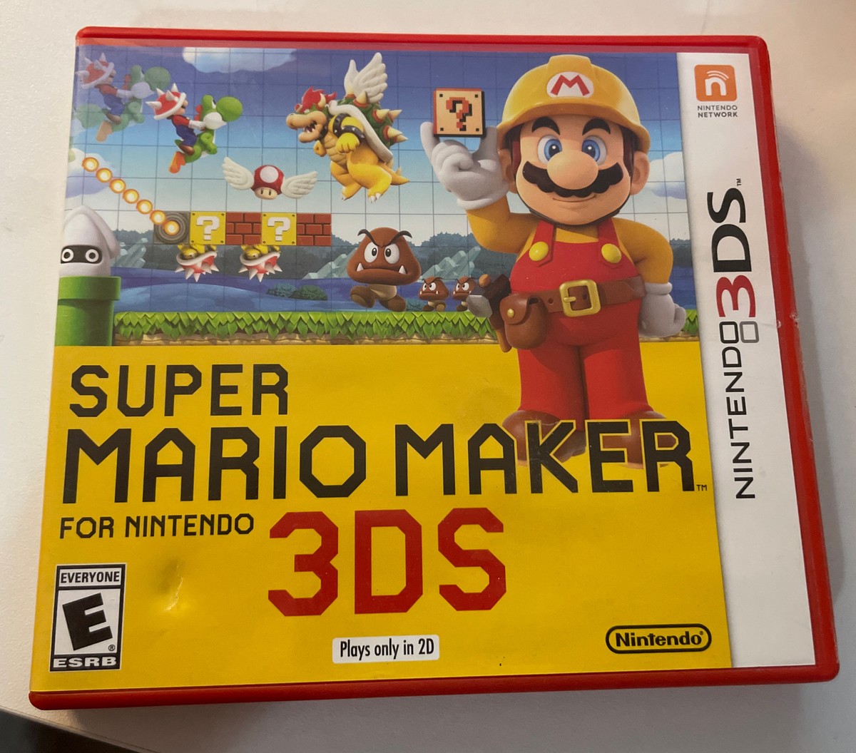 Super Mario Maker (Nintendo 3DS) XL 2DS Game w/Case & Insert