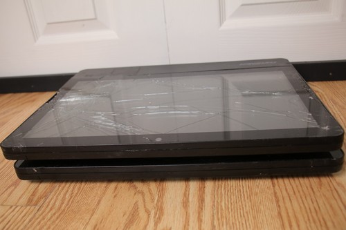 2x Partner Tech FS156 / AUO TPK GP Wireless Touch Screen Tablet CRACKED SCREEN - Picture 6 of 10