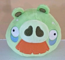 Angry Birds Grandpa Pig Mustache Plush Stuffed Animal Toy   