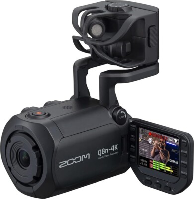 ZOOM Q8n-4K Handy Video Recorder 2021 Model Balck New in Box