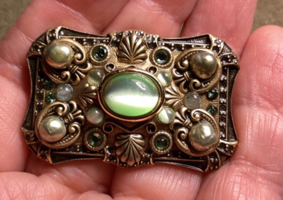 MICHAL GOLAN BROOCH MULTICOLOR PIN PENDANT