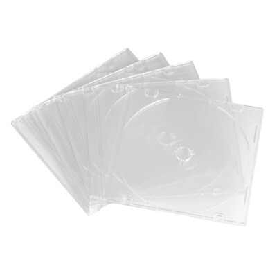 Confezione Da 20 Custodie Trasparenti Per CD Hama - Sottili, Per Archivio E Conservazione