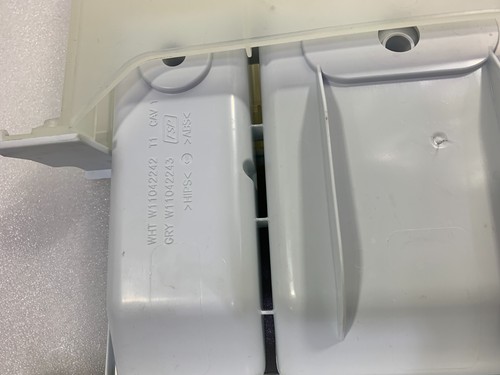 Alloggiamento cassetto dispenser lavatrice Whirlpool W11570268, W11614513 ORIGINALE - Foto 9 di 10