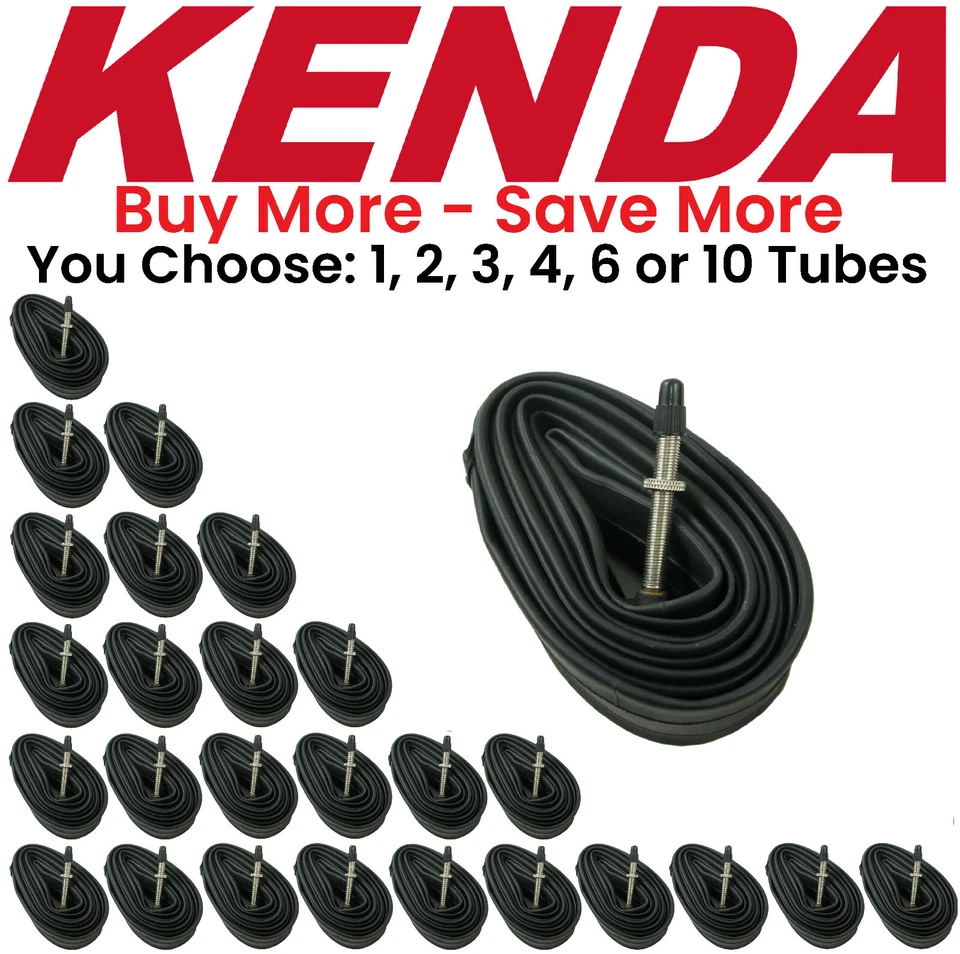 Multi Lot Kenda 26" x 1.50" - 1.75" X Long 48mm Presta Valve Mountain Bike Tube