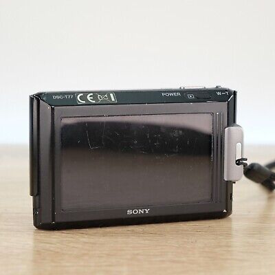 Sony DSC-T77 10.1MP CCD Sensor Digital Touchscreen Compact Sony DSC-T77 10.1MP CCD Sensor Digital Touchscreen Compact