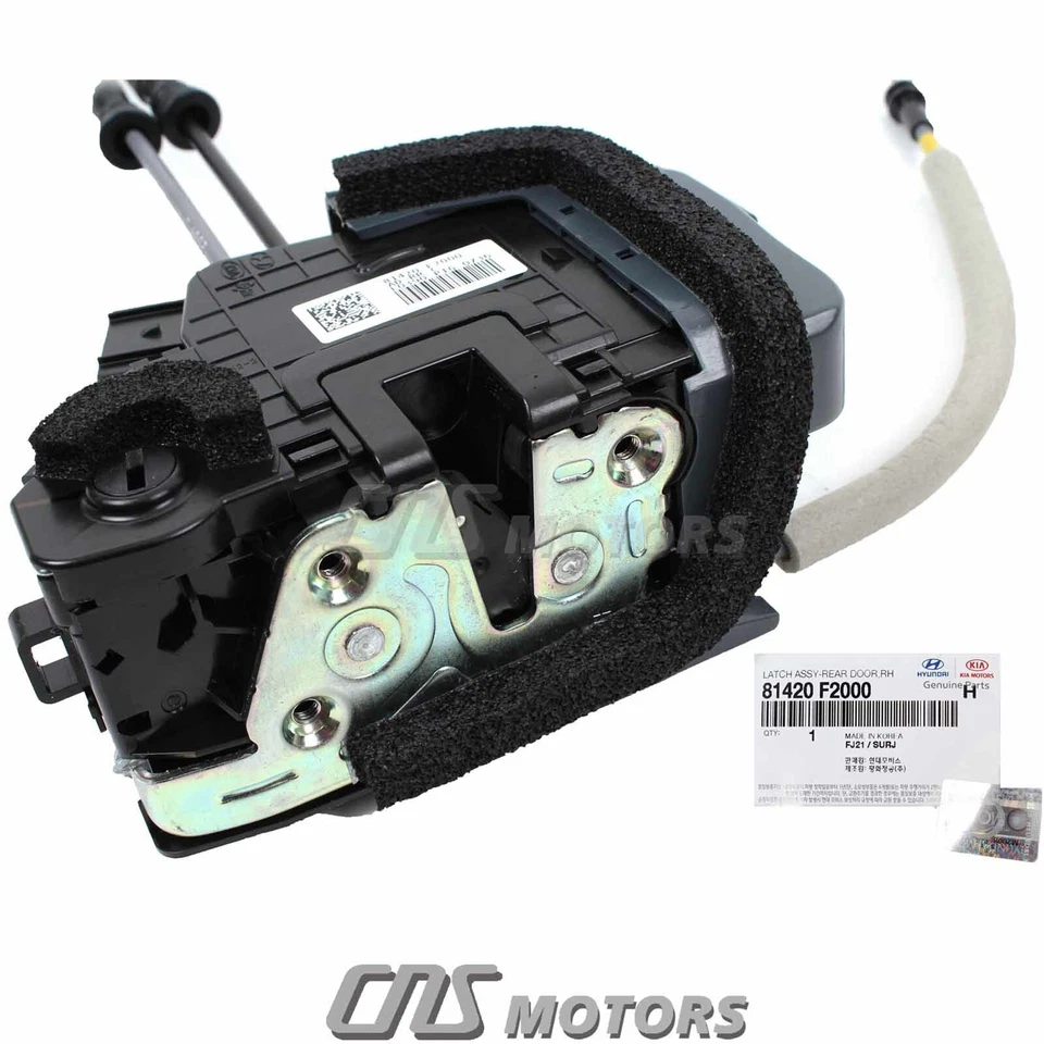 OEM Door Lock Actuator REAR RIGHT PASSENGER for 17-20 Hyundai Elantra 81420F2000 Foto 3 de 4