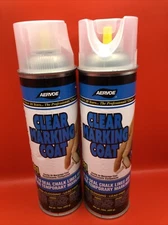 Lot Of 2 Aervoe Clear Marking Coat Seal 