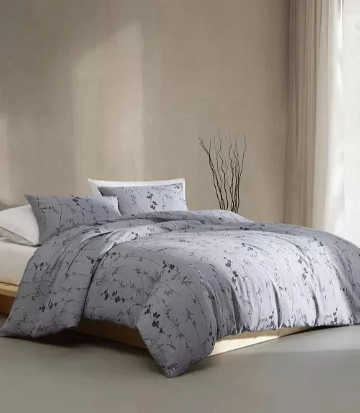 Juego de funda nórdica con fundas Calvin Klein púrpura King Foto 3 de 4