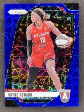 2024 Panini WNBA Prizm RHYNE HOWARD Blue Velocity Prizm #39 Atlanta Dream