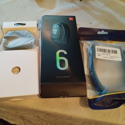 Mit Smart Band 6 mit 3 Farbigen Ersatzbänder