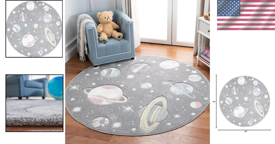 Carousel Kids Collection Rug - Image 2 of 4
