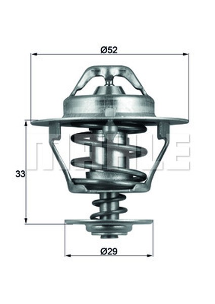 Behr Thermostat KüHlmittel TX 77 88D FüR Toyota VW Jaguar 2L Hilux Cressida Taro-image