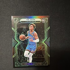 2021 Obsidian Tre Mann RC Electric Etch Green /25 Thuner Hornets 