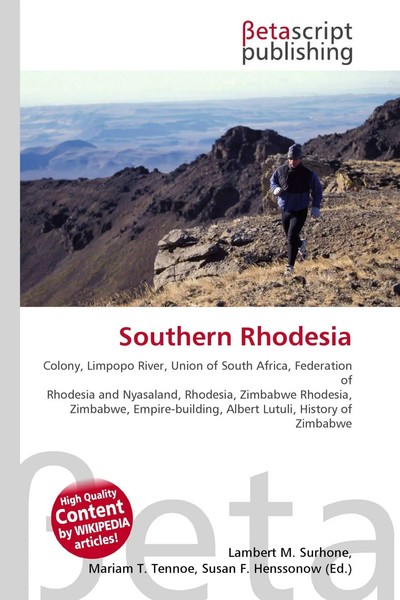 Lambert M. Surhone (U. A.) | Southern Rhodesia | Taschenbuch | Englisch (2026)-image