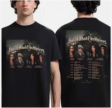 Hollywood Vampires 2026 World Tour T Shirt Full size