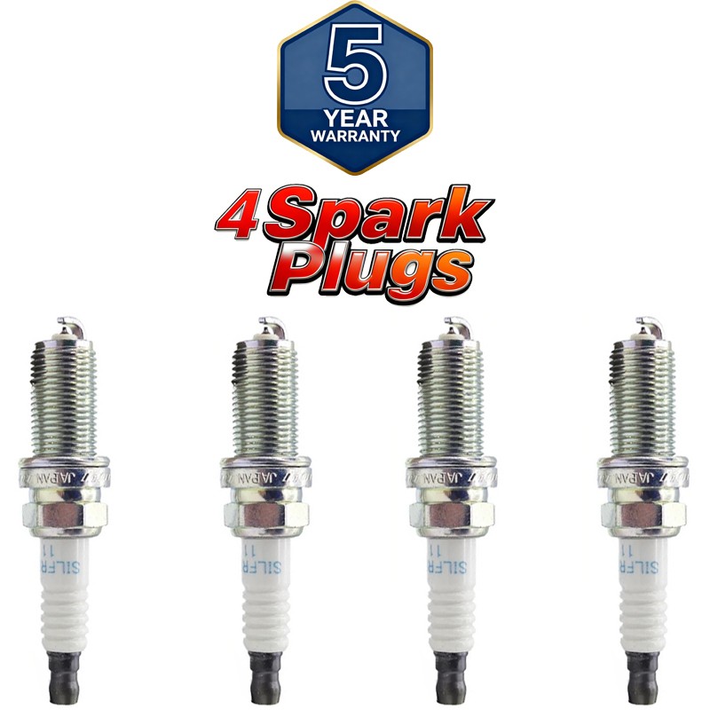 Set of 4 Iridium Spark Plugs SILFR6A-11 22401 22401-AA720 For SUBARU IMPREZA