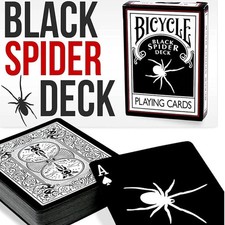 SPIDER DECK BICYCLE POKER DECK - Magic Party Tricks