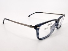 NOS Hugo Boss 0933 Eyeglasses FRAMES 55 15-140 AVS Clear Blue Silver M061