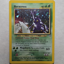 The Pokémon Company Heracross 6/111 Neo Genesis Holo Rare Eng Basic 60HP 1st on eBay