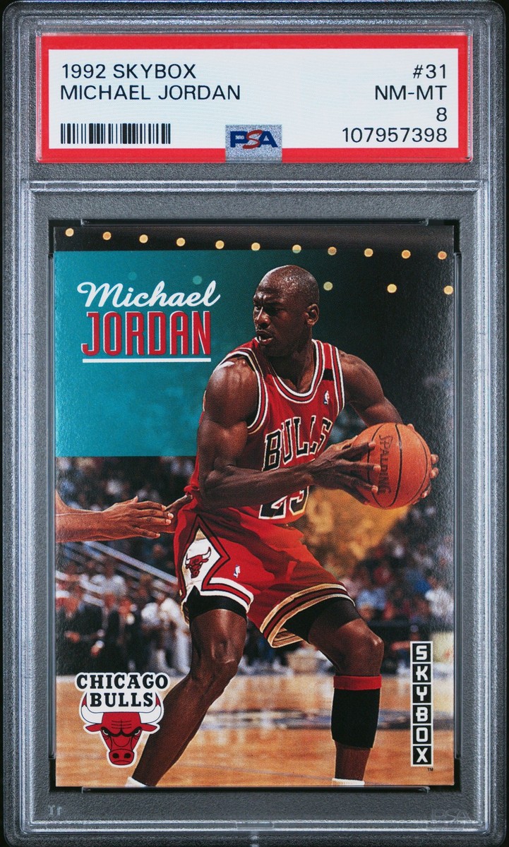 1992 SKYBOX MICHAEL JORDAN PSA8 ジョーダン 1992 SKYBOX #31 MICHAEL JORDAN PSA 8 | eBay