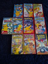 Pokemon VHS Video Tapes
