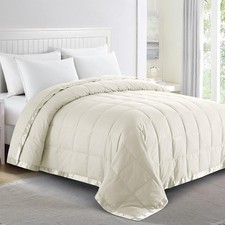 puredown Blankets Queen Size - Soft Lightweight Down Blanket for Bed, Cozy Warm