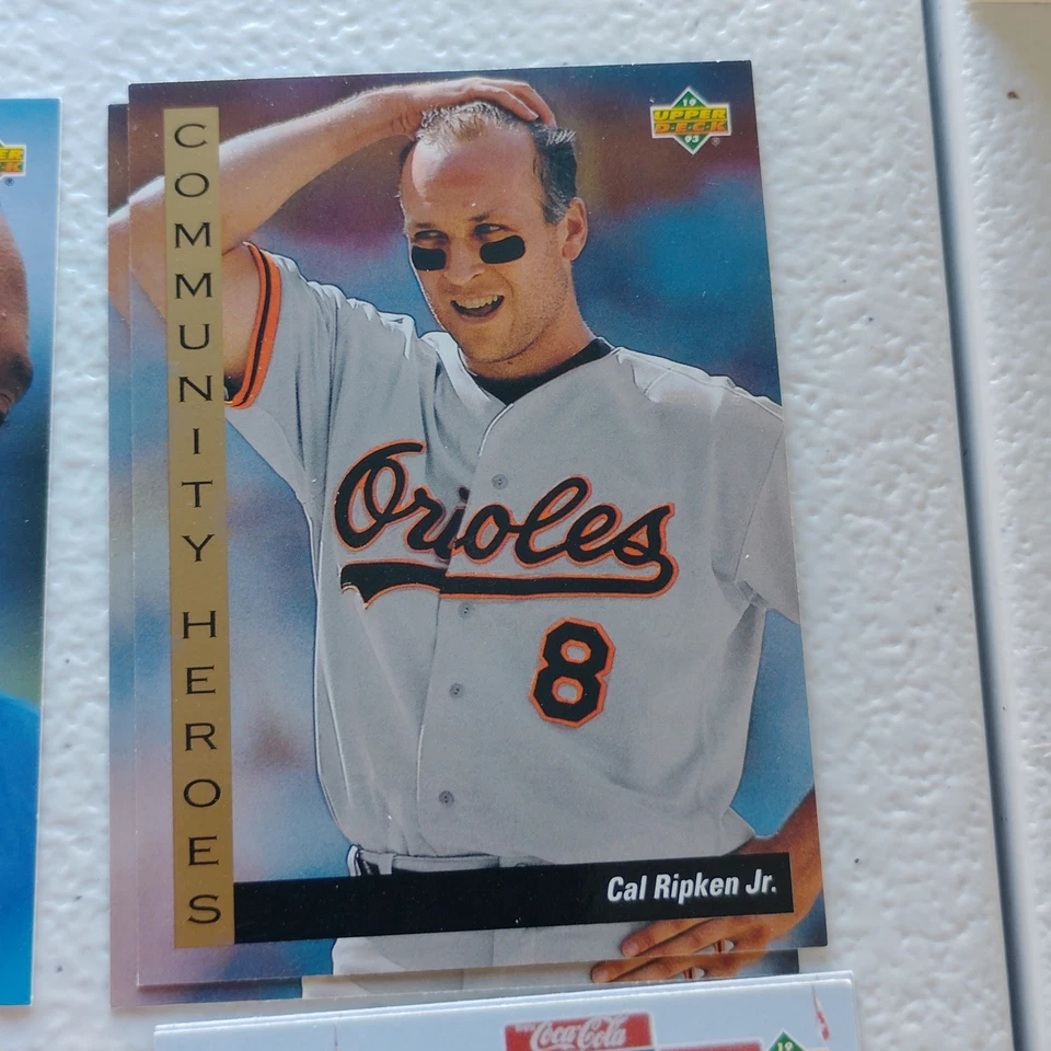 Lote de tarjetas de béisbol 900+ 1993 Upper Deck novatos estrellas de la corte insertos MLB lote a granel Foto 4 de 4