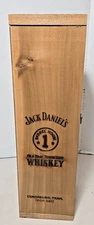 Jack Daniels Barrel House  1 Whiskey  Wooden Display Box