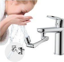 1440 Sink Rotatable Faucet-Extender Aerator - Bathroom/Laundry/Kitchen/Utility