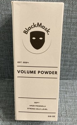 BlackMask Texture Powder for Men, Natural Hair Volume & Strong Hold - Brand New