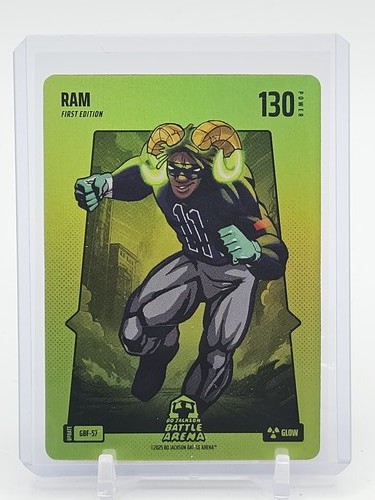 RAM 2025 BO JACKSON BATTLE ARENA FIRST EDITION GLOW #GBF-57 Q3735