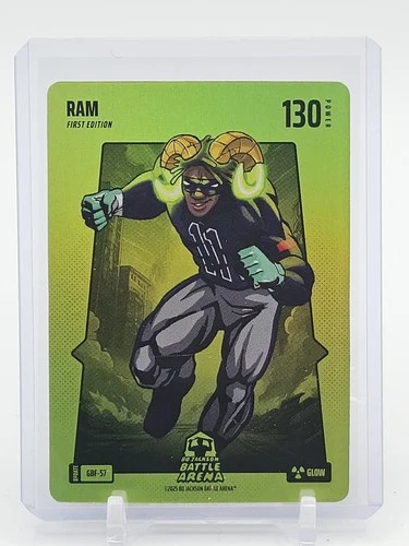 RAM 2025 BO JACKSON BATTLE ARENA FIRST EDITION GLOW #GBF-57 Q3735