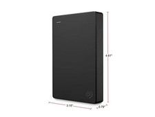 Portable 4TB External Hard Drive HDD Slim - USB 3.0 for PC Laptop and Seagate