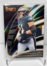 2025 Panini Select - Club Level Cam Jurgens #292 White Prizm /35