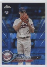 2018 Chrome Sapphire Edition Topps Online Exclusive Aaron Slegers #277 1c7
