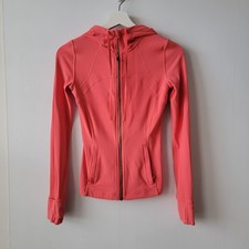 Lululemon women's Define Hooded Jacket size 2 Nulu long sleeve pink