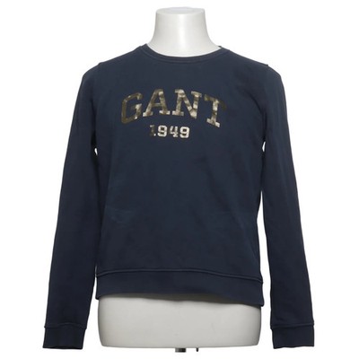 GANT, Sweatshirt, Größe: L, Blau, Baumwolle/Polyester, Print, Sweat, Herren #Koq