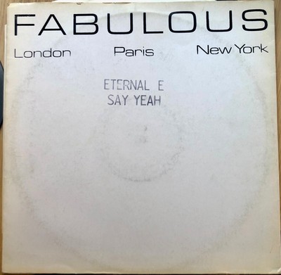Eternal E - Say Yeah (12'') (Very Good Plus (VG+)) - 3637152039