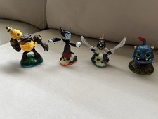 Lot Of 4 Skylanders Figures Swap Force, Giants, And Spyros Adventures