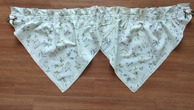 Noren Many floral cafe curtains