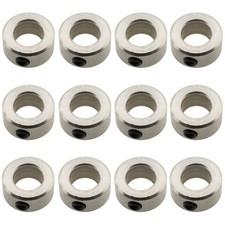 Lead Screw Lock LUORNG 12pcs Stainless Steel T8 8mm Bore Locking Ring Collar ...