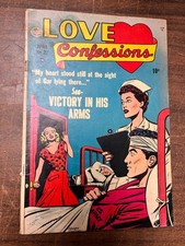 Fumetto vintage CONFESSIONI D'AMORE #29 (Fumetto di qualità 1951) Golden Age Romance