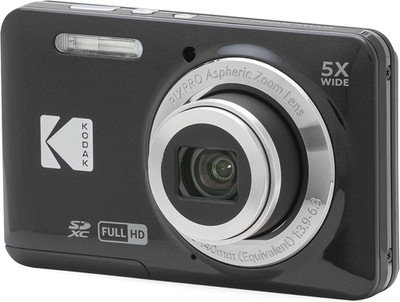 KODAK PIXPRO FZ55-BK 16MP CMOS Sensor Digital Camera 5X Optical Zoom 28Mm Wide A