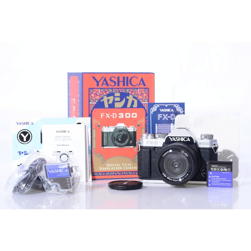 Yashica FX-D 300 Digitalkamera - Digitale Film-Simulations-Kamera - 50 MP Camera
