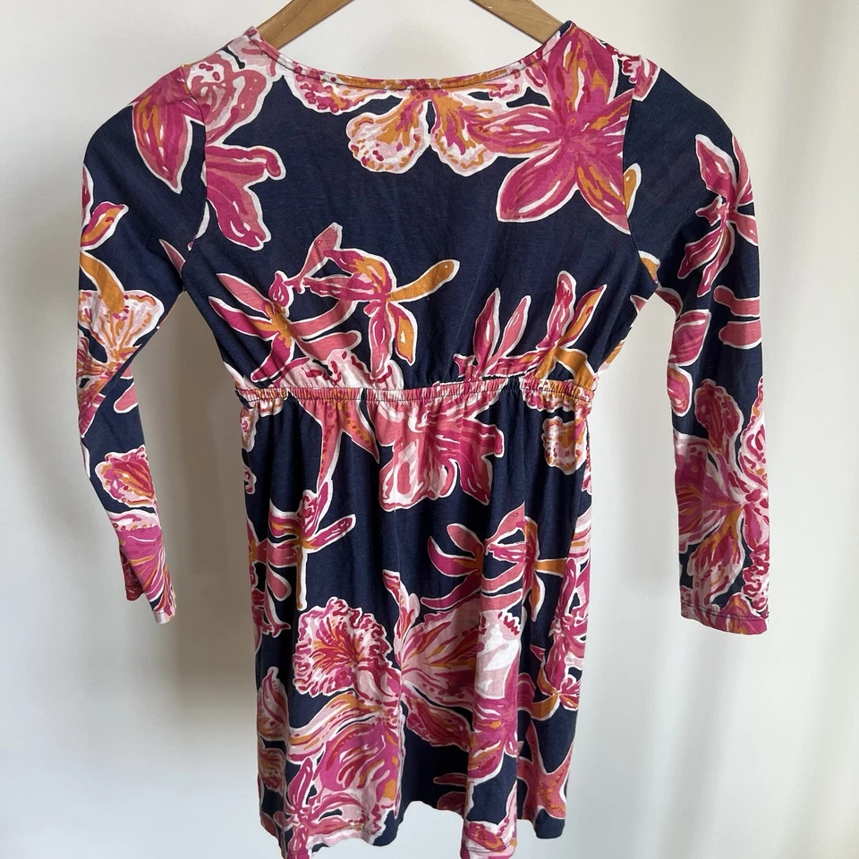 Vestido Sadie Grande 8-10 Niñas Lilly Pulitzer Via Sunny Beach Vacation Florida Foto 4 de 4