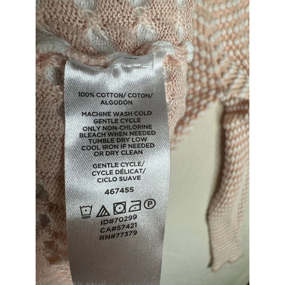 Кардиган женский Ann Taylor Factory румяна розовый в горошек размер средний - Изображение 4 из 4