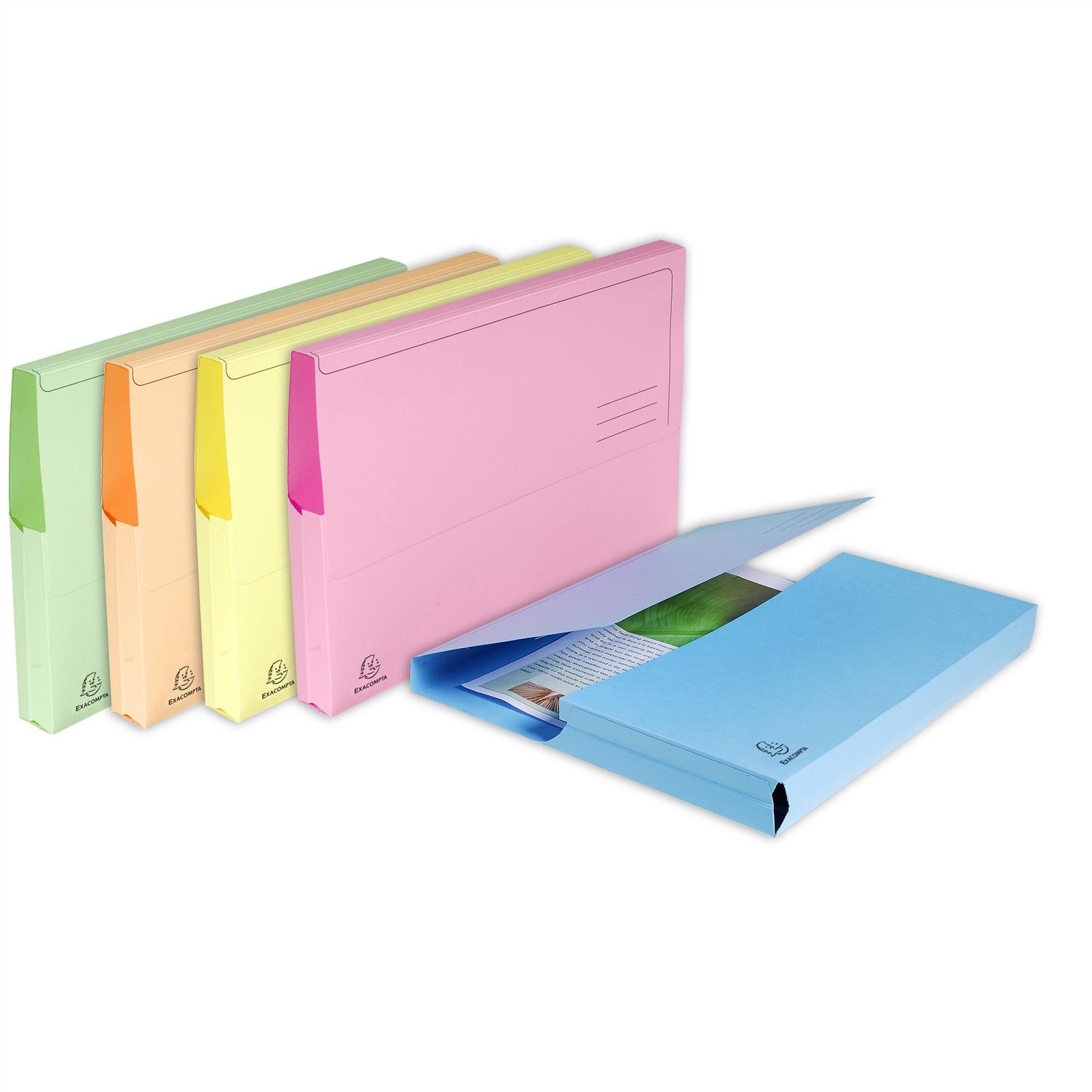 Chemises poche Super 210 Exacompta lot de 30 pour dossiers A4