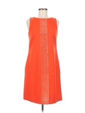 Nine West Women Orange Cocktail Dress 6